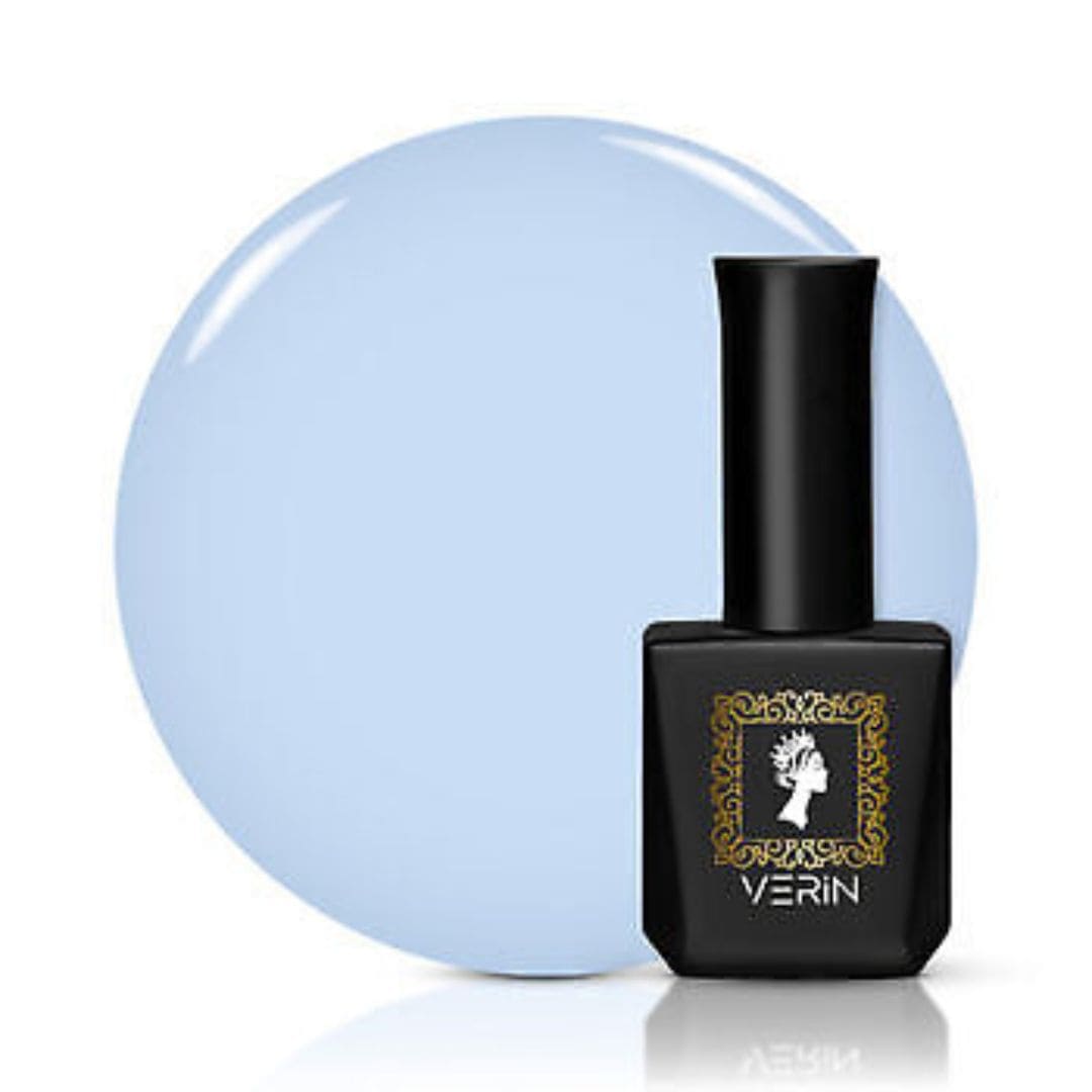Verin - Vernis semi-permanent Spring S05 - 10ml. un bleu ciel doux et délicat.