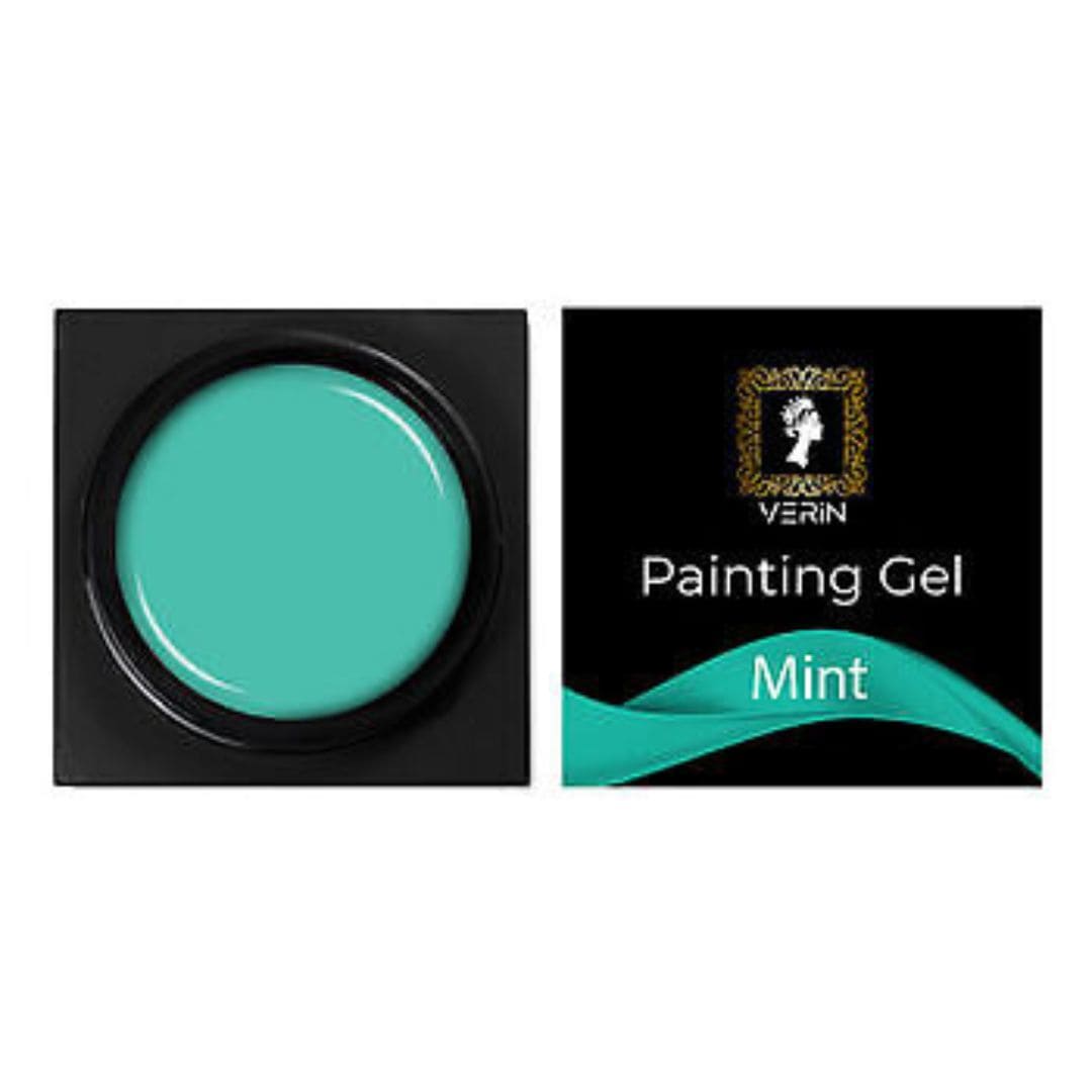 VERIN - Painting Gel Menthe - 5gr. Gel de peinture vert menthe ultra-pigmenté.