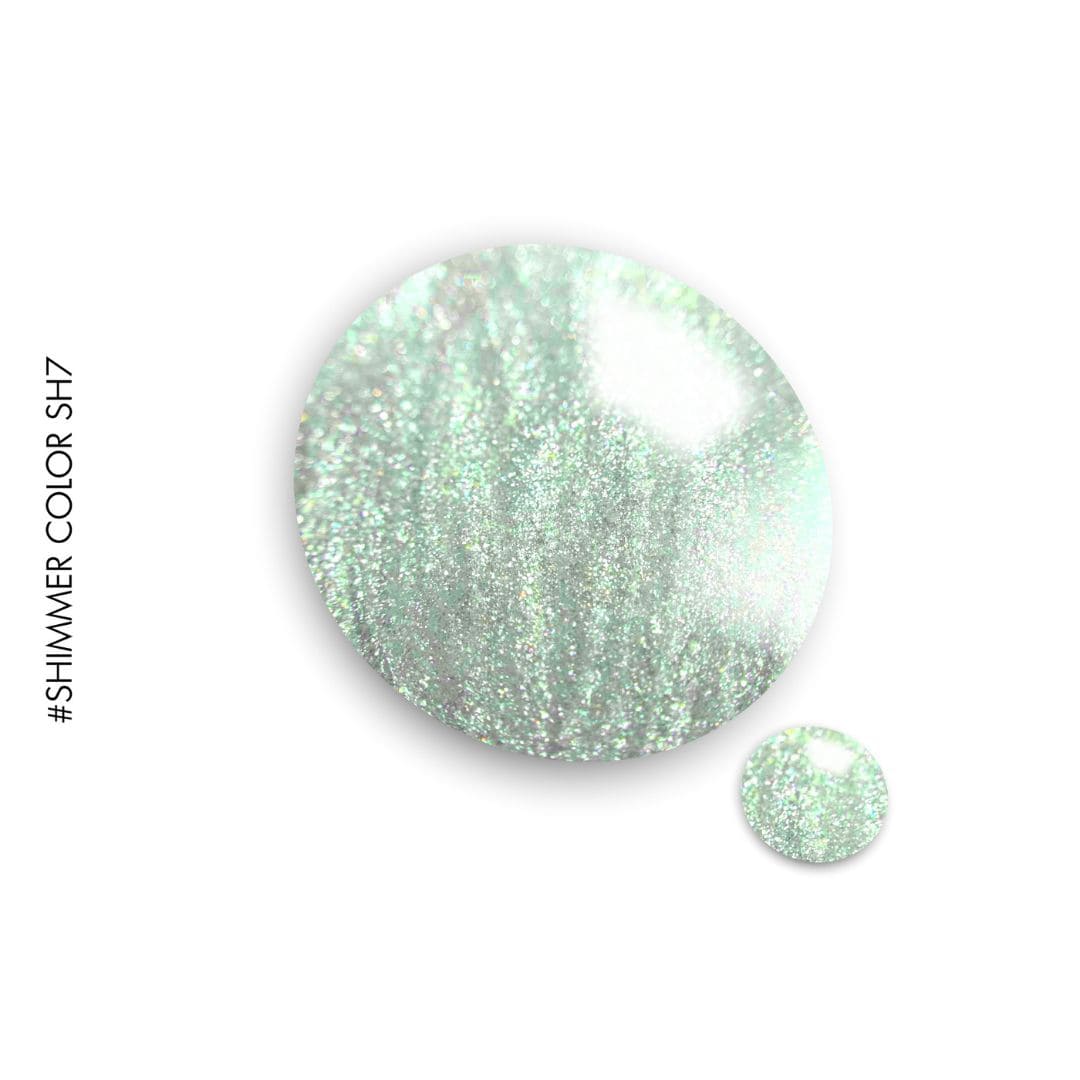 GEL.IT.UP - Vernis semi-permanent Shimmer Color SH7 - 11ml, un bleu irisé effet sirène.