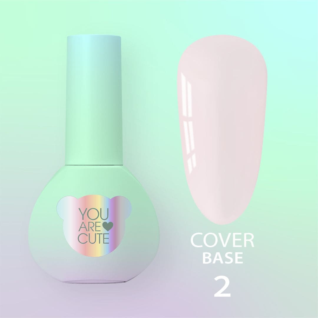 base cover rose milky You Are Cute Cover Base nr2