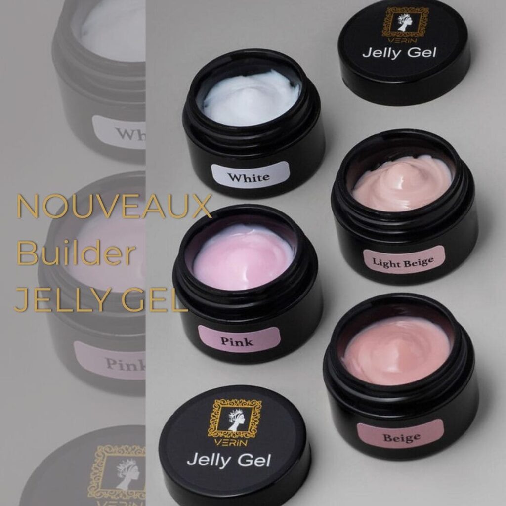 Builder Gel Jelly 15 ml Verin gel UV LED architectural épais