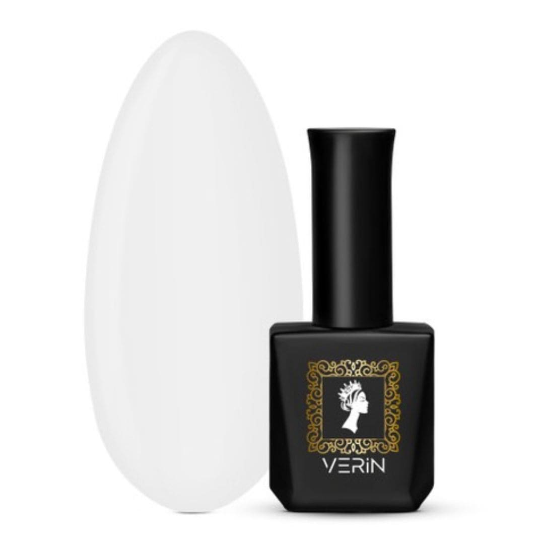 Top coat UV LED Milky Verin 10 ml sans résidus effet laiteux brillant pour babyboomer et remplissage express