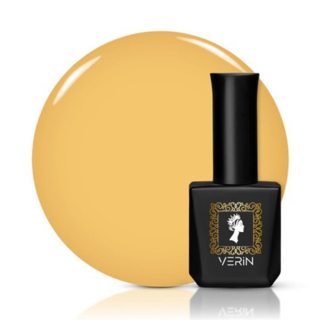 Verin - Vernis semi-permanent Spring S10 - 10ml. Gel polish Summer S10 est une teinte : jaune solaire.