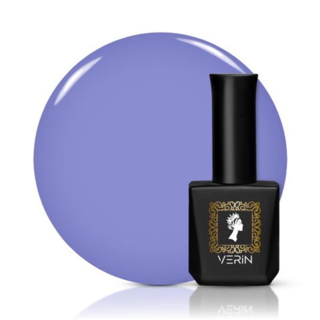Verin - Vernis semi-permanent Summer S19 - 10ml. Gel polish Summer S19 est un lavande bleuté subtil.