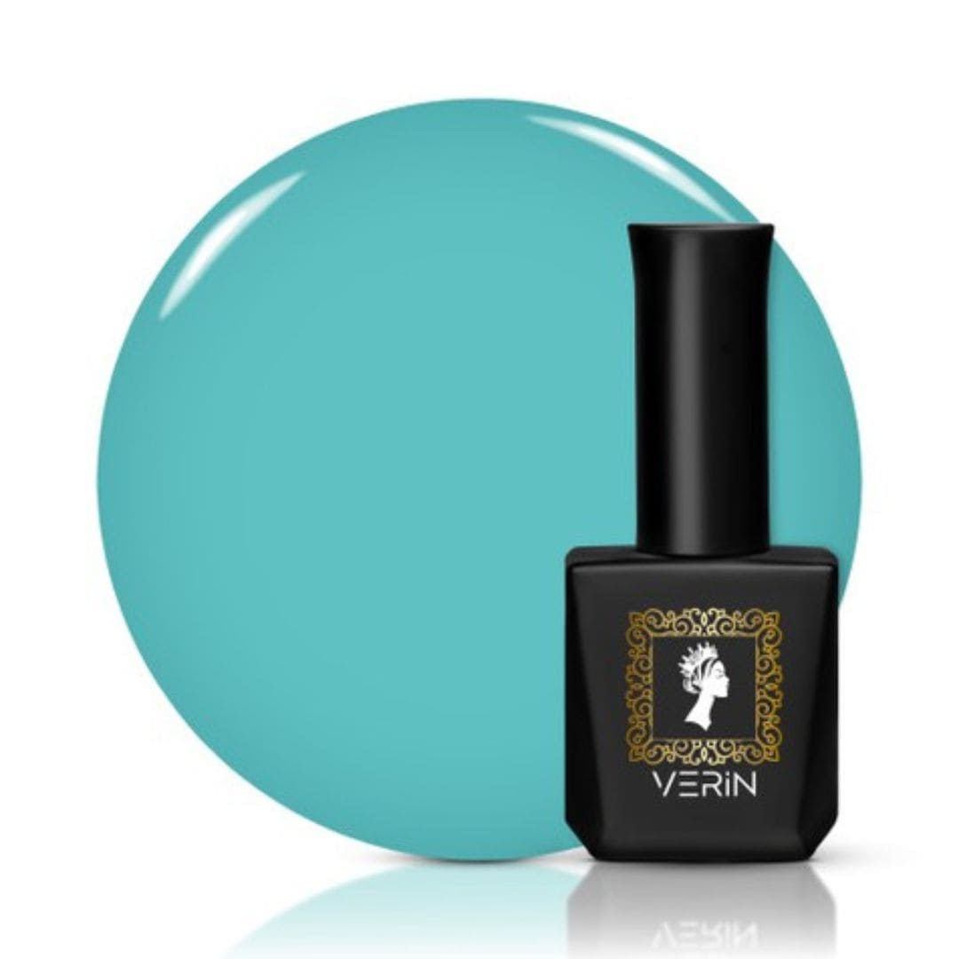 Verin - Vernis semi-permanent Summer S23 - 10ml. Gel polish Summer S23 est un vert menthe doux.